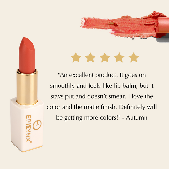 Vegan Matte Lipstick – Hydrating, Long-Wear, Magnetic Case