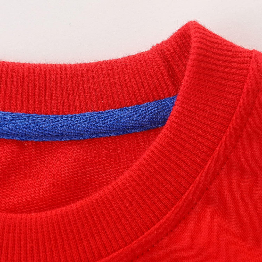 Toddler Boy'S Kids Crewneck Pullover Sweatshirts 2-7Year