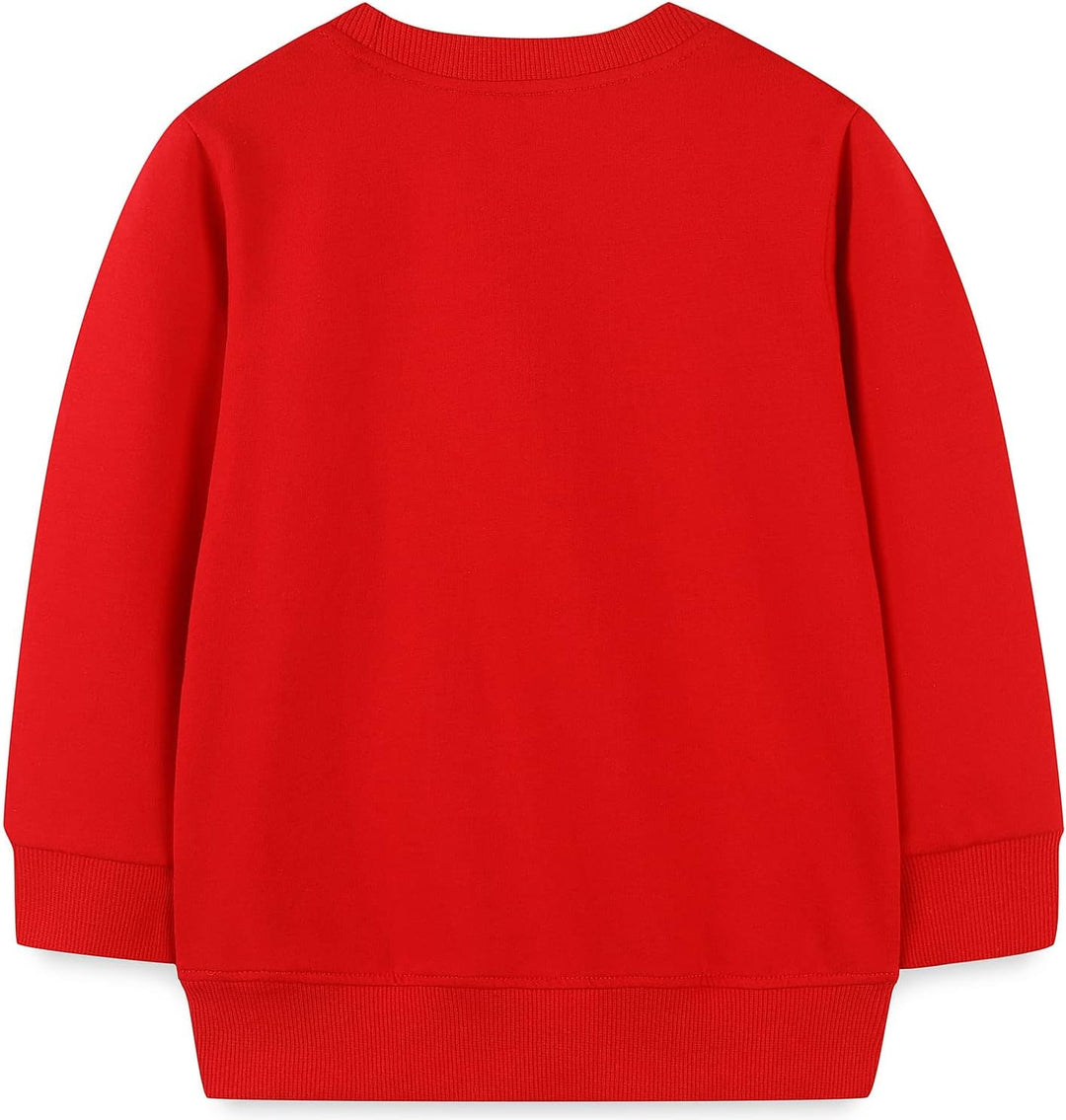Toddler Boy'S Kids Crewneck Pullover Sweatshirts 2-7Year