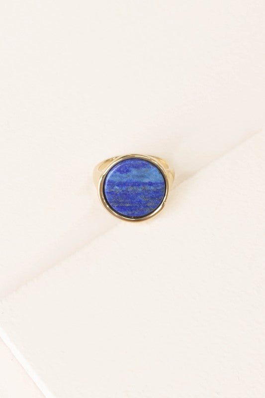 Ambition Stone Ring | Azure