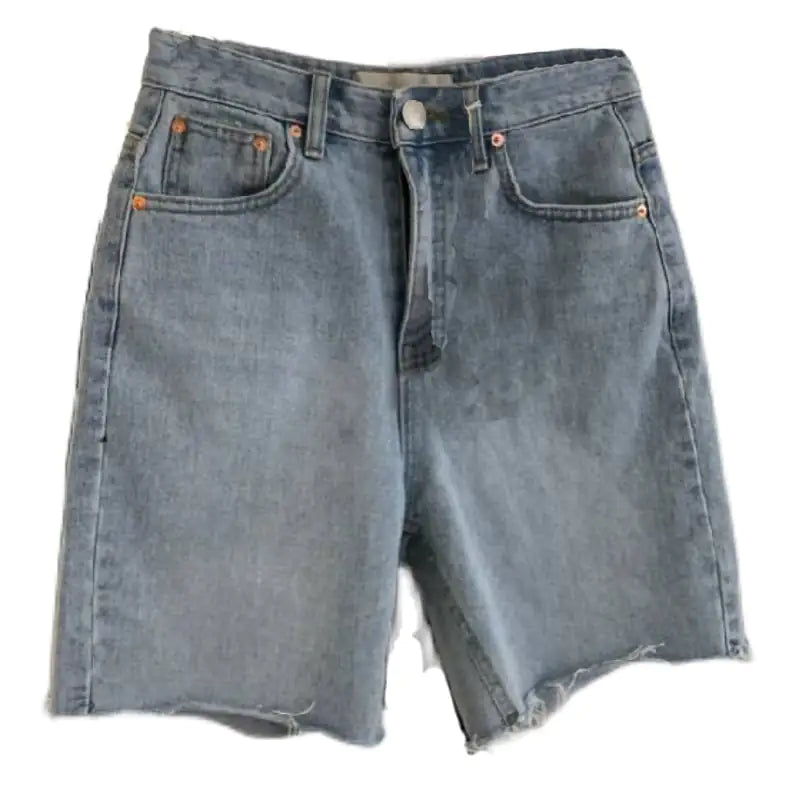 Loose Casual Women's Five-Point Denim Shorts