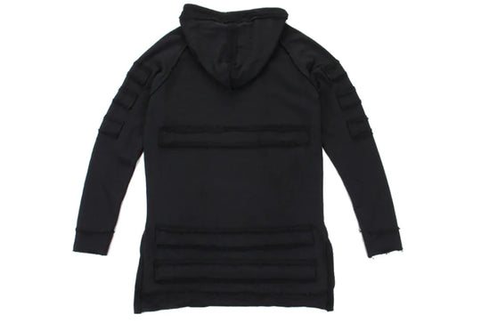 Long Hoodie, Hip Hop Hoodie, Outerwear Sweatshirt