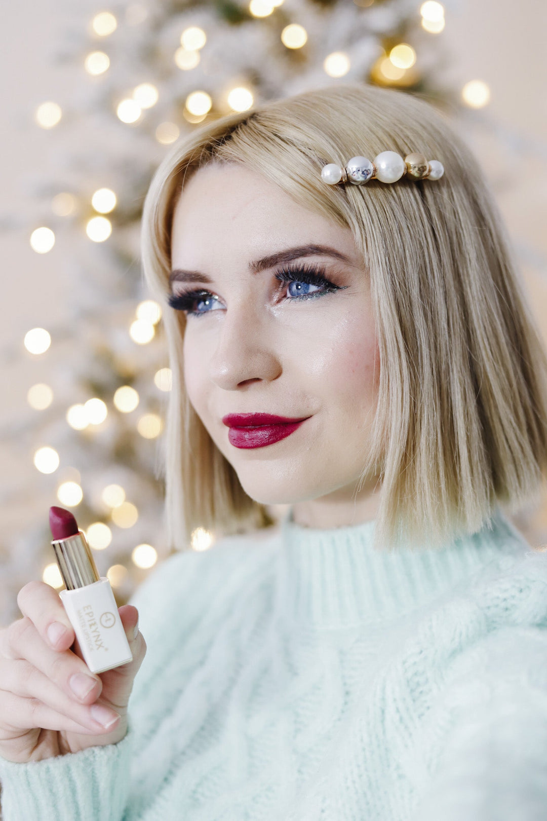 Vegan Matte Lipstick – Hydrating, Long-Wear, Magnetic Case