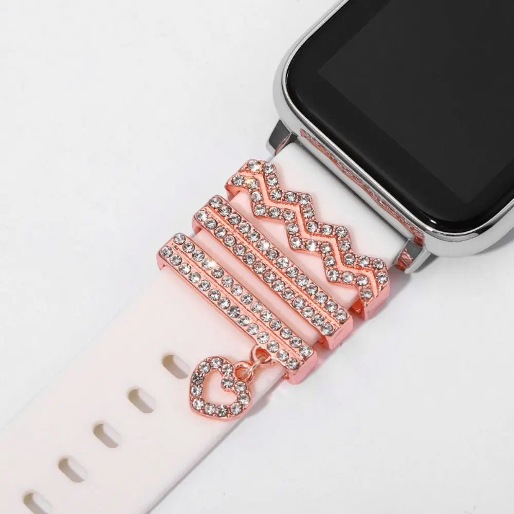Decorative Metal Charms For Apple Watch Bands