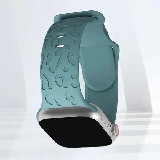 Apple Watch Silicone Strap - Stylish, Engraved Design