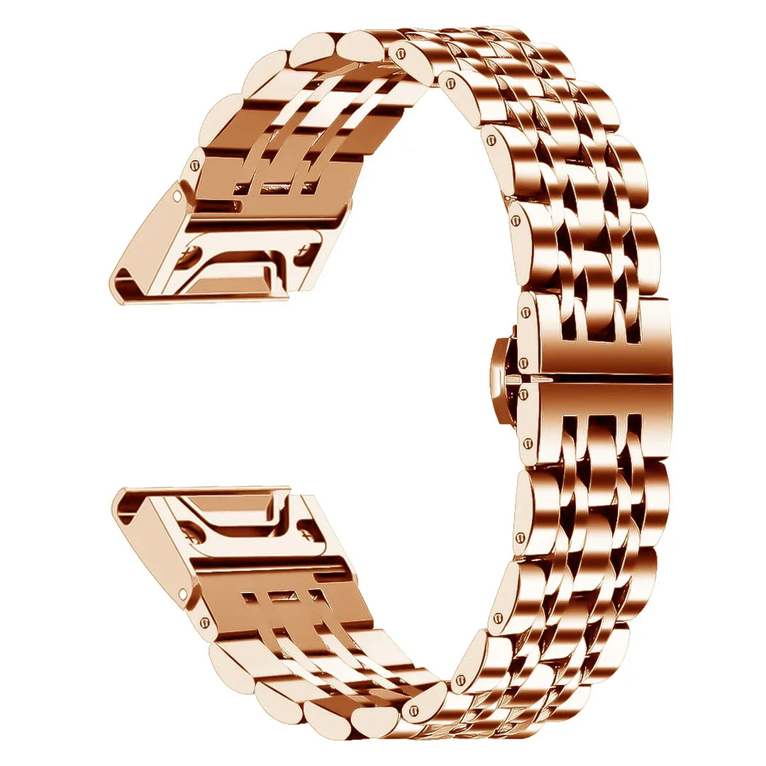 Garmin Stainless Steel Strap - Premium Metal Wristband