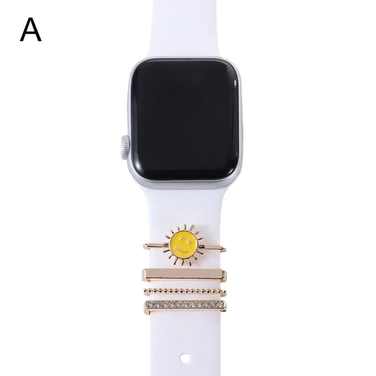 Decorative Metal Charms For Apple Watch Bands
