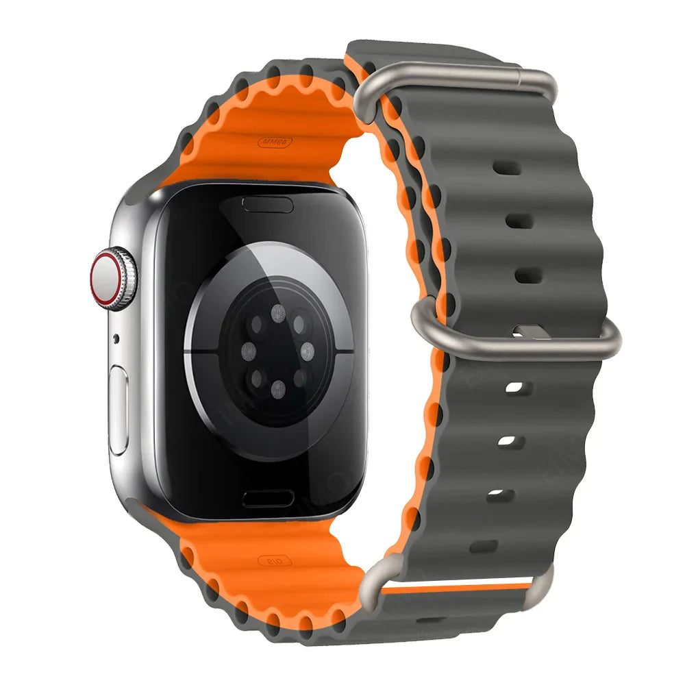 Apple Watch Silicone Strap - Waterproof and Breathable Band