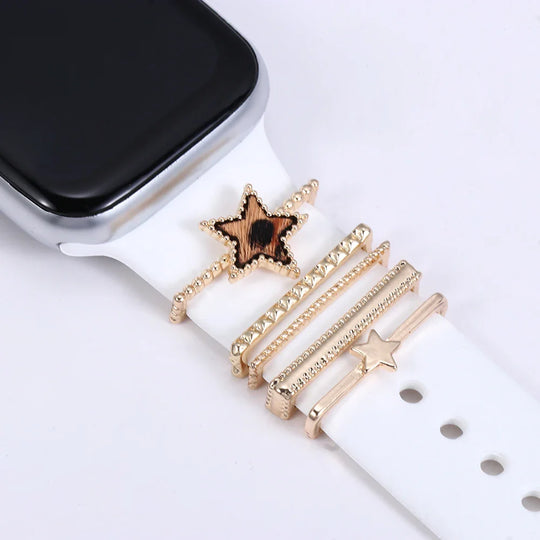 Decorative Metal Charms For Apple Watch Bands