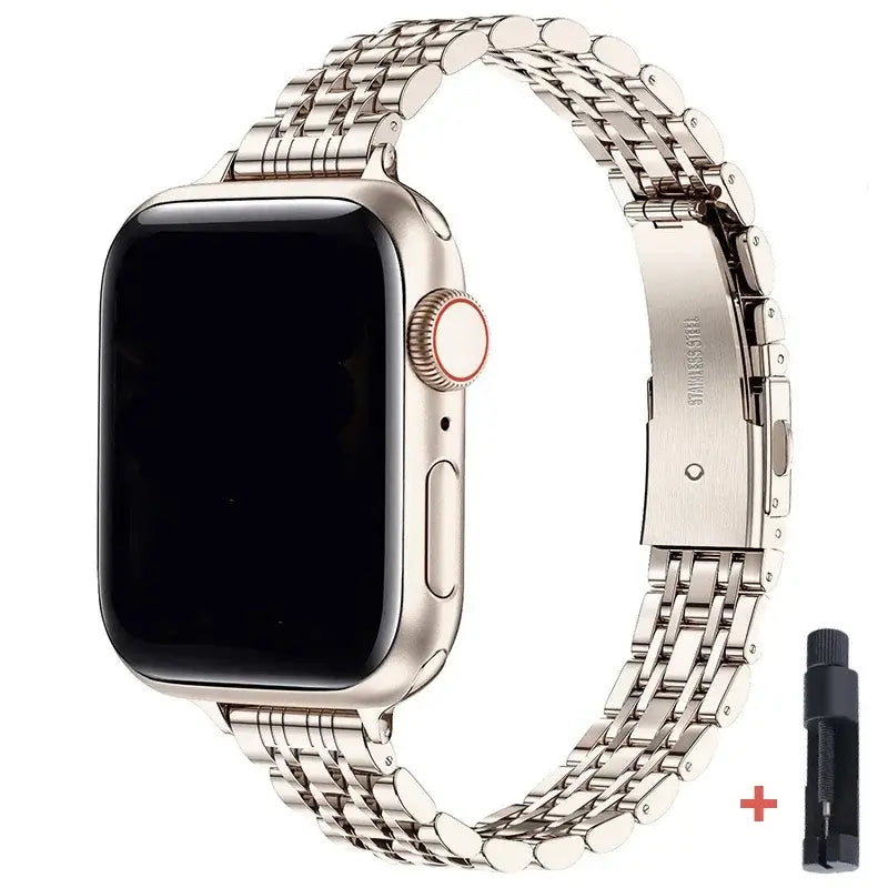 Apple Watch Stainless Steel Band - Sleek Durable Style