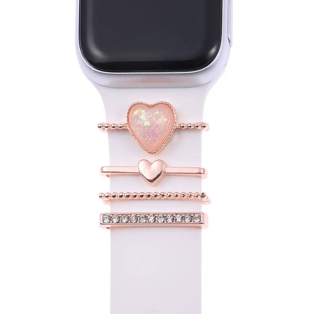 Decorative Metal Charms For Apple Watch Bands