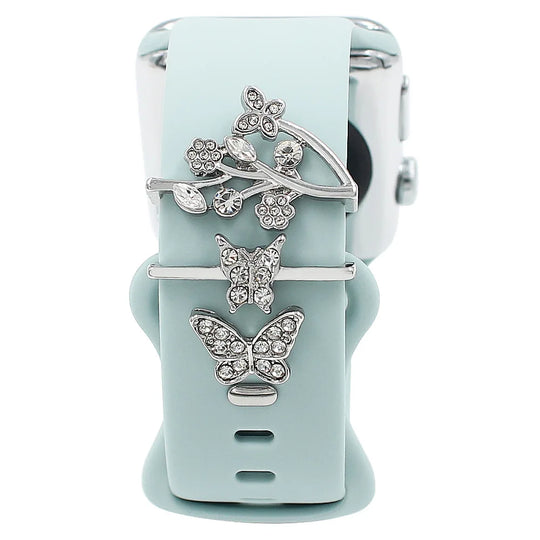 Decorative Metal Charms For Apple Watch Bands