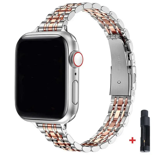 Apple Watch Stainless Steel Band - Sleek Durable Style