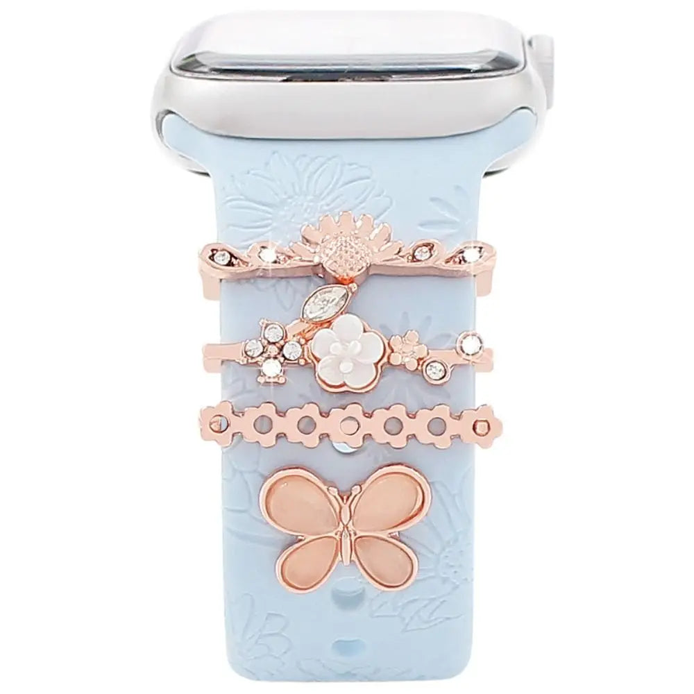 Decorative Metal Charms For Apple Watch Bands