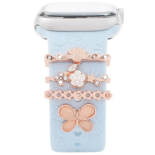 Decorative Metal Charms For Apple Watch Bands
