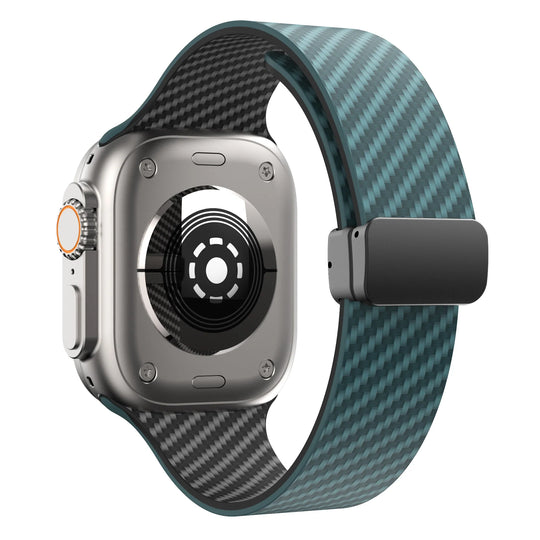 Apple Watch Silicone Strap - Magnetic Buckle, Durable Design