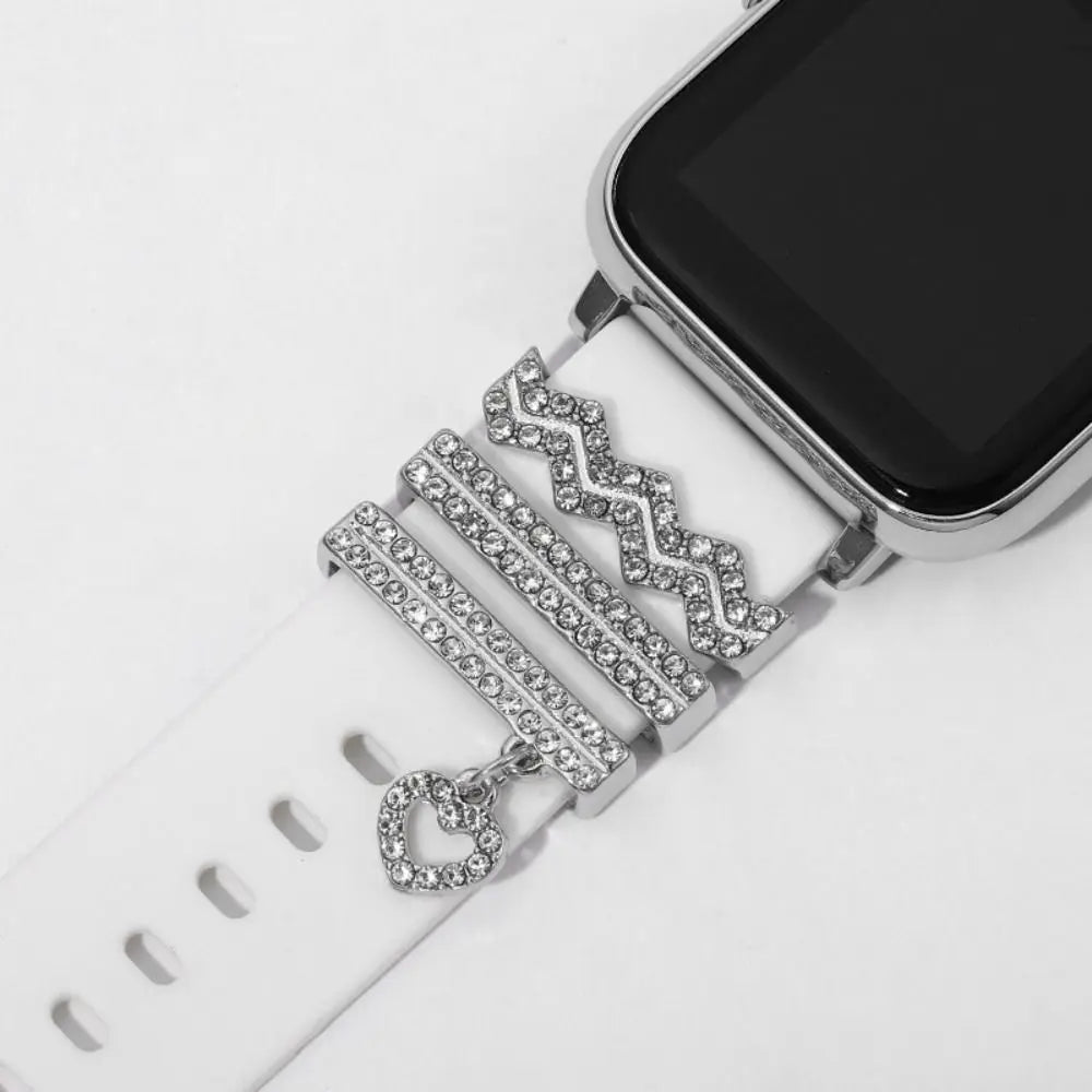 Decorative Metal Charms For Apple Watch Bands