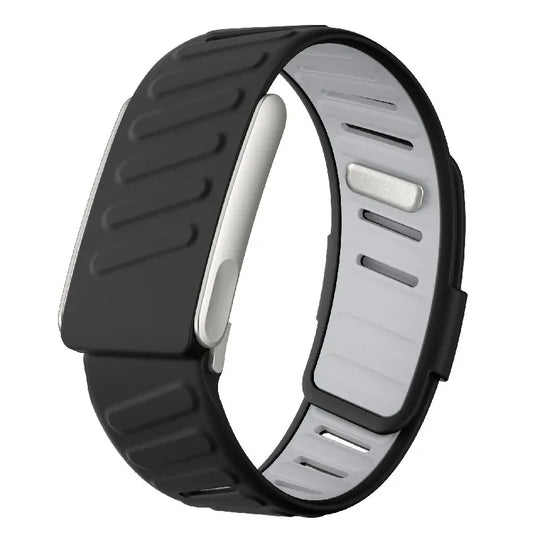 WHOOP 5.0 Silicone Strap - Dual Color Metal Frame Soft