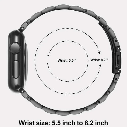 Apple Watch Stainless Steel Band - Sleek Durable Style
