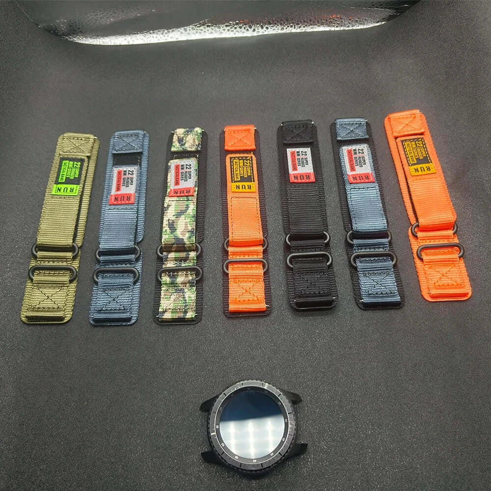 Huawei Watch Nylon Velcro Band - Tactical, Rugged Design