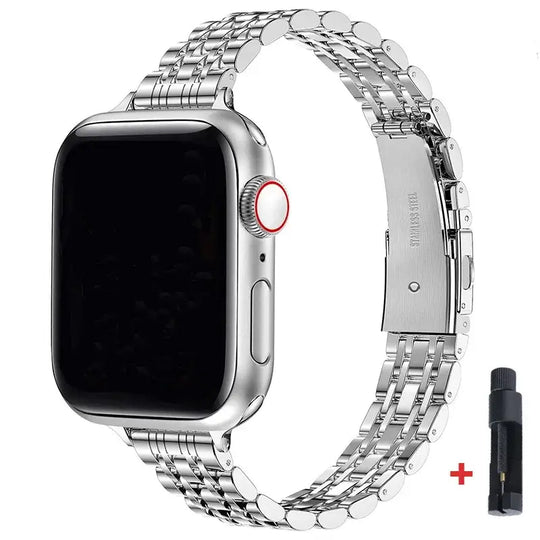 Apple Watch Stainless Steel Band - Sleek Durable Style
