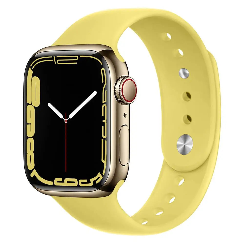 Apple Watch Silicone Strap - Soft Waterproof Comfortable