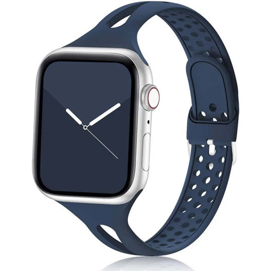 Apple Watch Silicone Strap - Soft Flexible Breathable Band