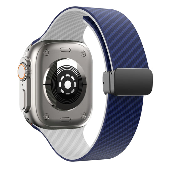Apple Watch Silicone Strap - Magnetic Buckle, Durable Design