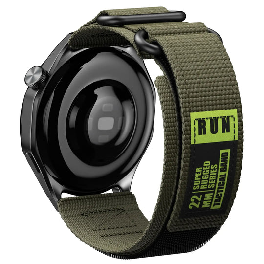 Huawei Watch Nylon Velcro Band - Tactical, Rugged Design