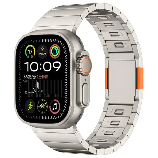 Apple Watch Stainless Steel Band - Magnetic Buckle Strap
