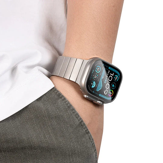 Apple Watch Stainless Steel Band - Magnetic Buckle Strap