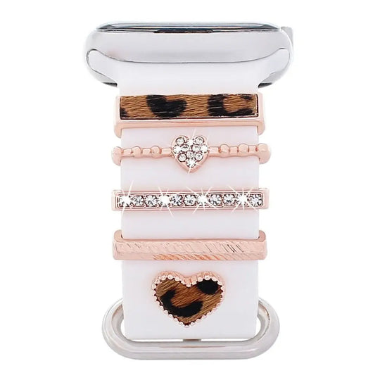 Decorative Metal Charms For Apple Watch Bands