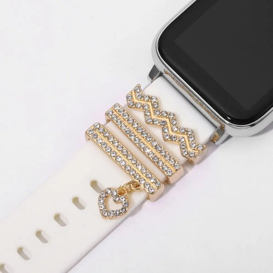 Decorative Metal Charms For Apple Watch Bands