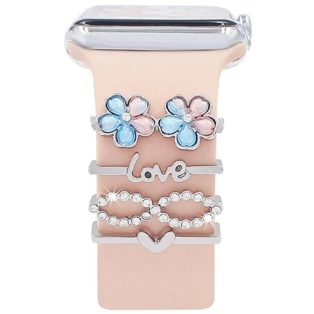 Decorative Metal Charms For Apple Watch Bands