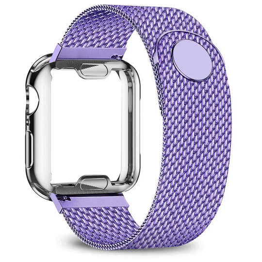 Apple Watch Stainless Steel Strap - Premium Milanese Band