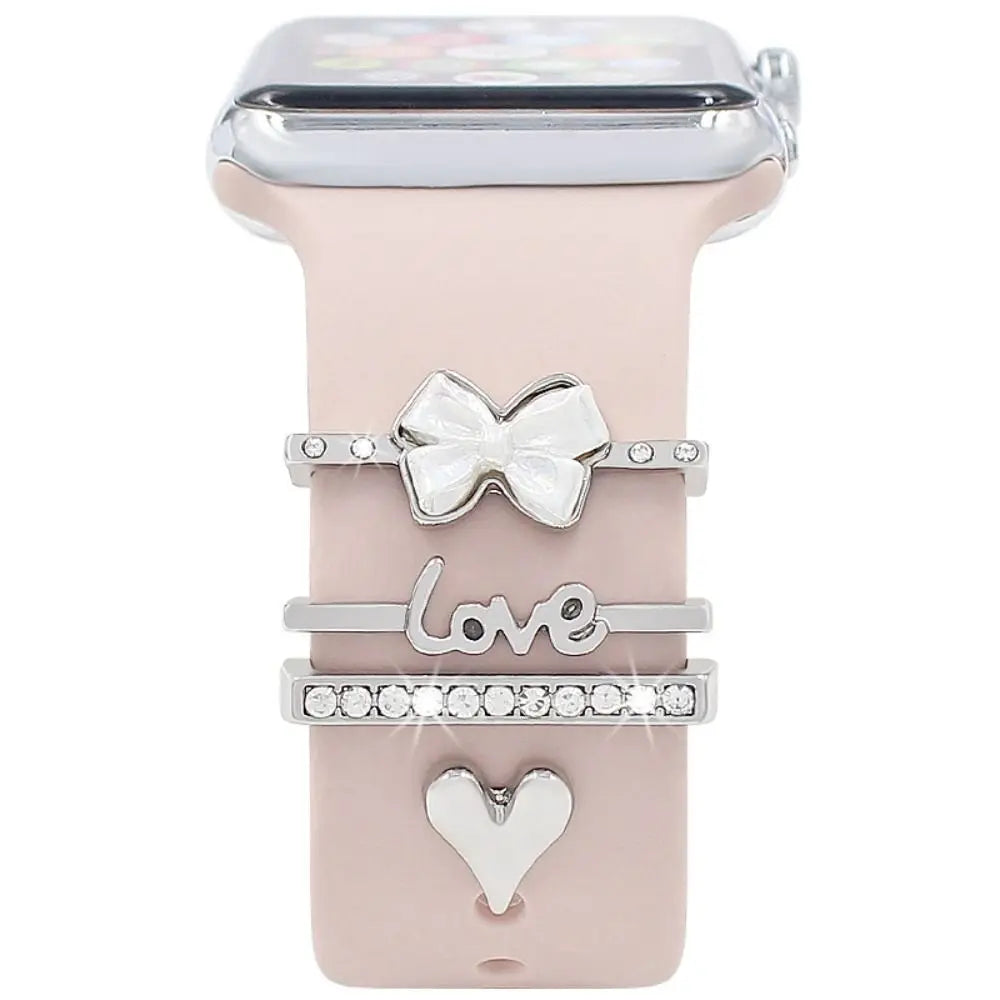 Decorative Metal Charms For Apple Watch Bands