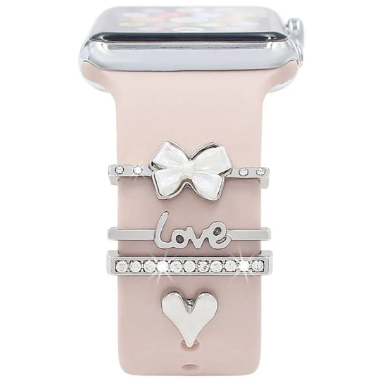 Decorative Metal Charms For Apple Watch Bands