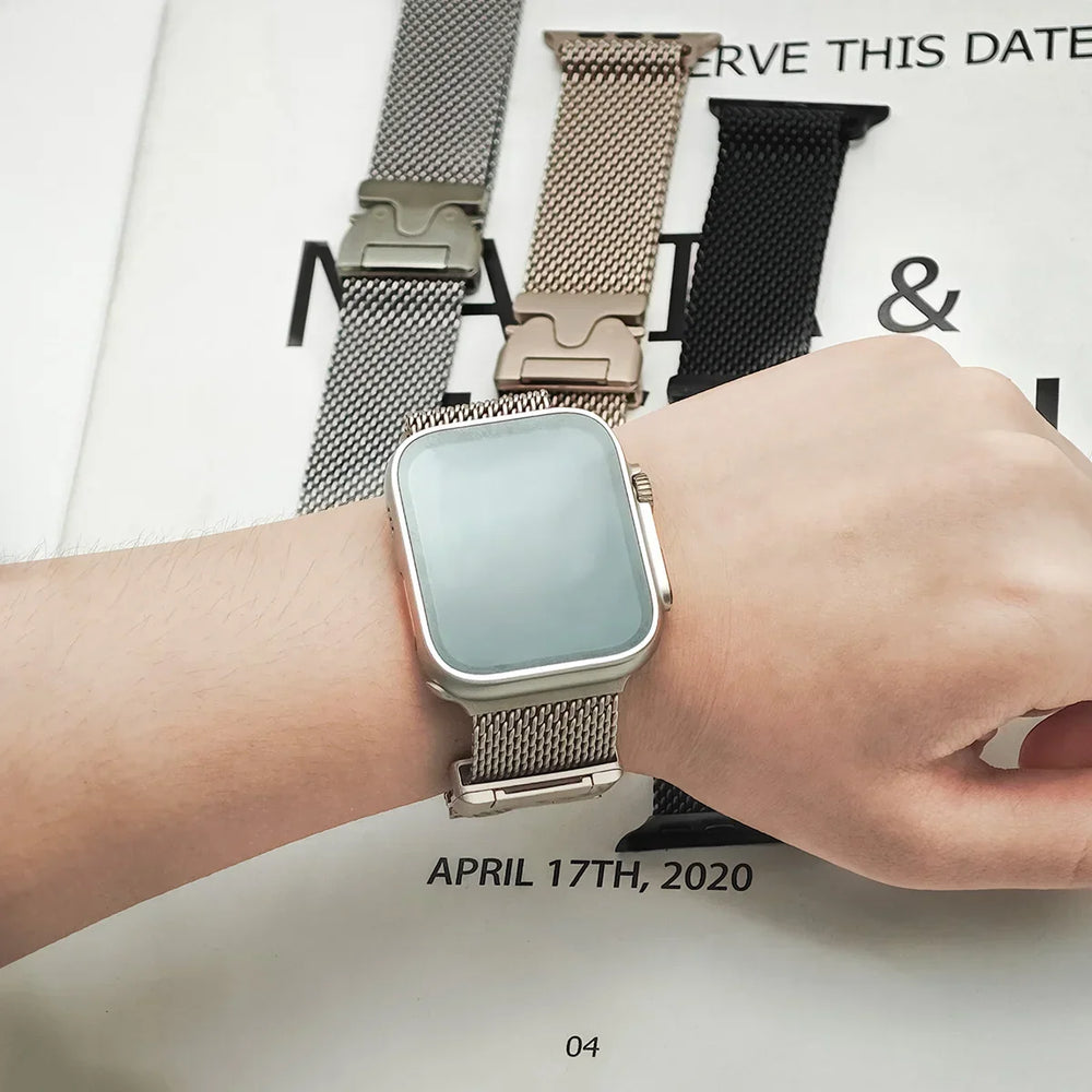 Apple Watch Milanese Strap - Premium Loop Bracelet Band