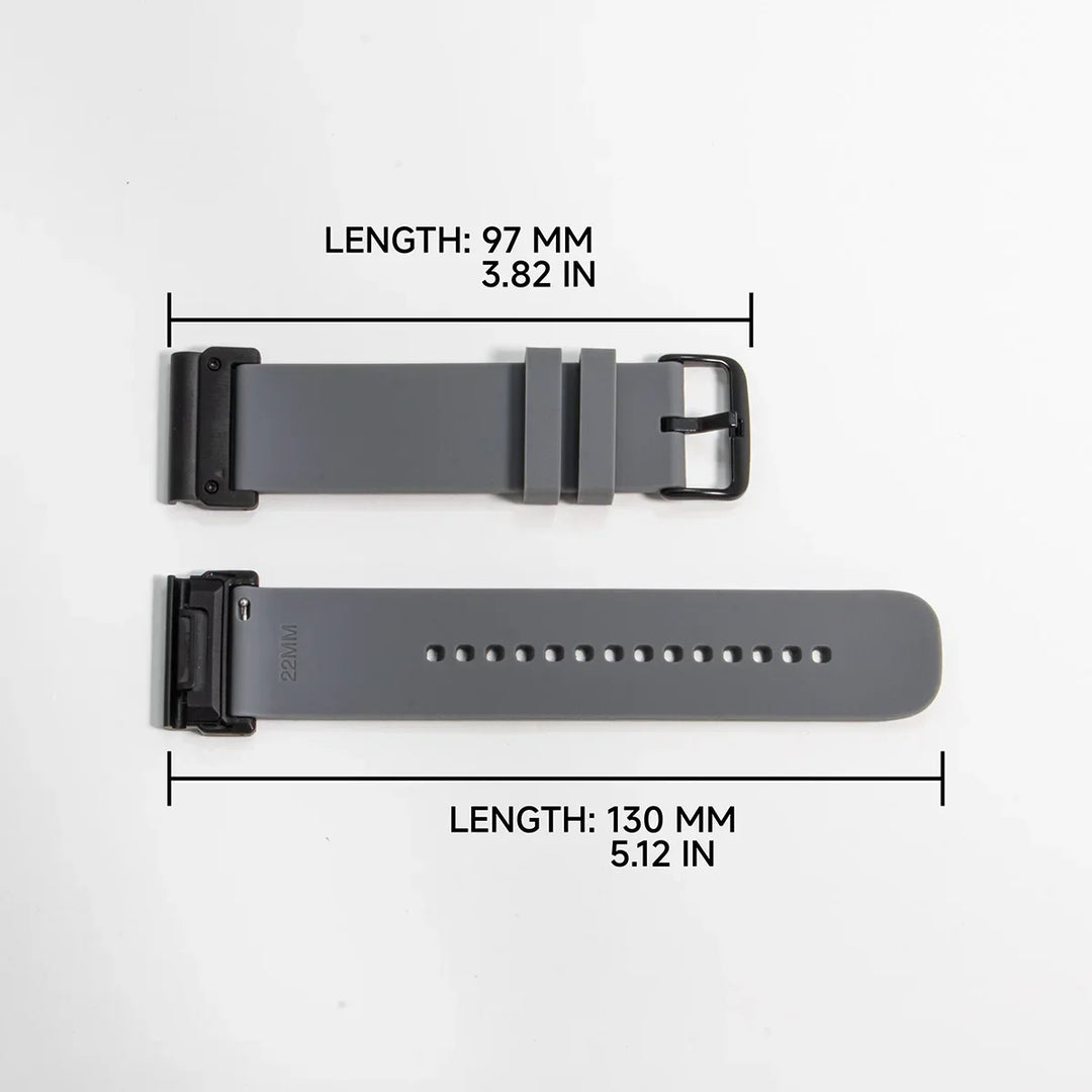 Garmin Silicone Watch Strap - Comfortable Flexible Band