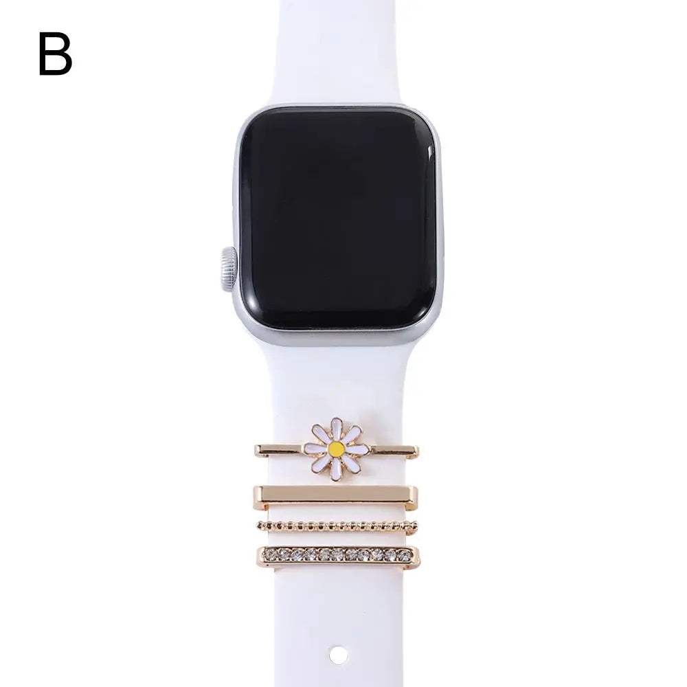 Decorative Metal Charms For Apple Watch Bands
