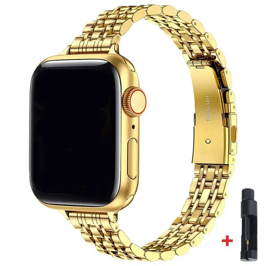 Apple Watch Stainless Steel Band - Sleek Durable Style