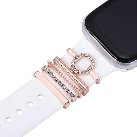Decorative Metal Charms For Apple Watch Bands