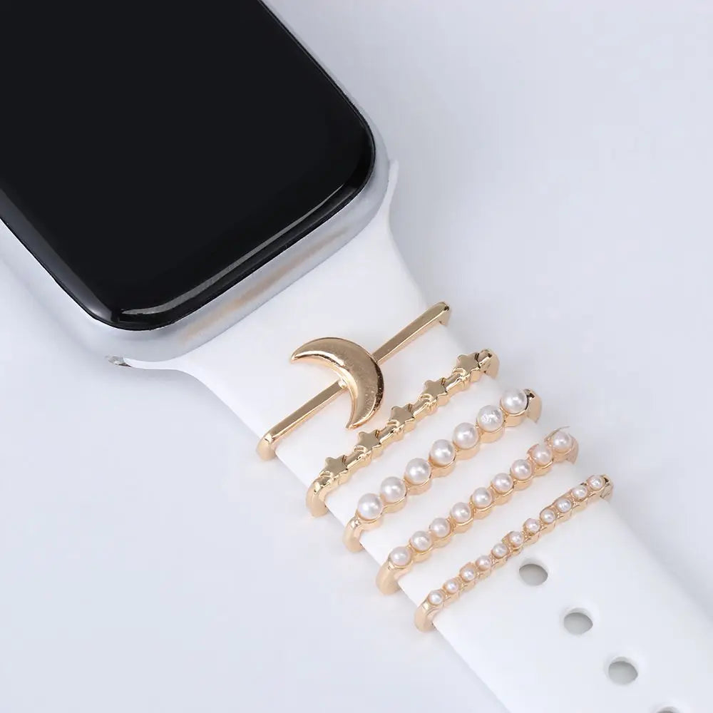 Decorative Metal Charms For Apple Watch Bands