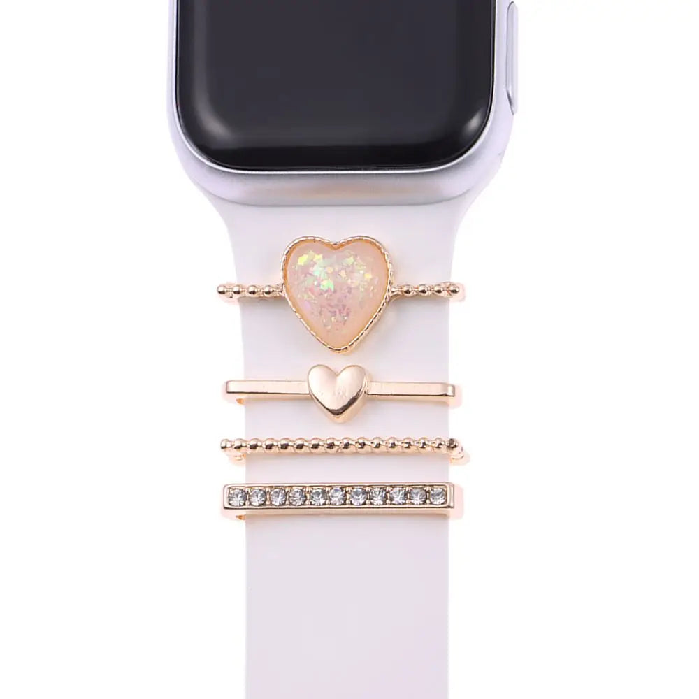 Decorative Metal Charms For Apple Watch Bands