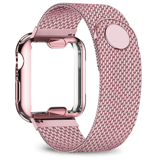 Apple Watch Stainless Steel Strap - Premium Milanese Band