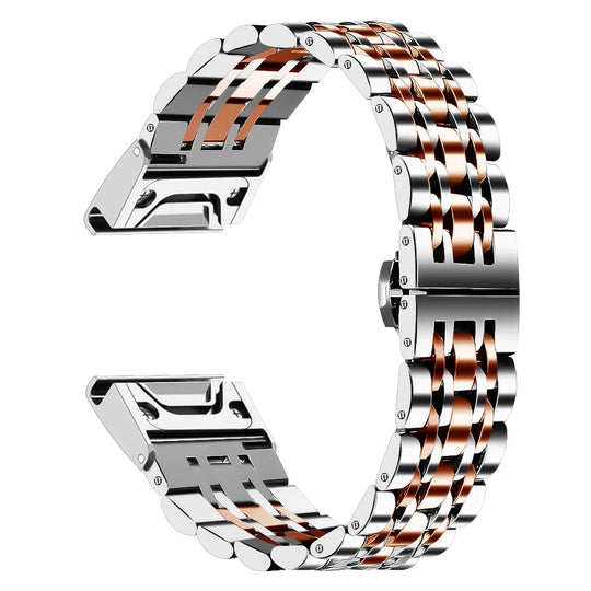 Garmin Stainless Steel Strap - Premium Metal Wristband