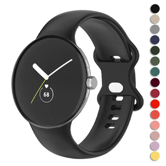 Google Pixel Silicone Band - Soft, Waterproof, Stylish Strap
