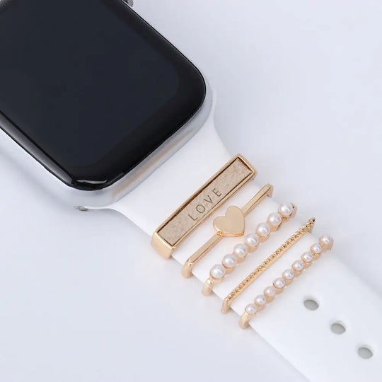 Decorative Metal Charms For Apple Watch Bands