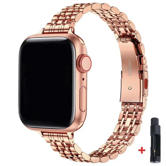 Apple Watch Stainless Steel Band - Sleek Durable Style