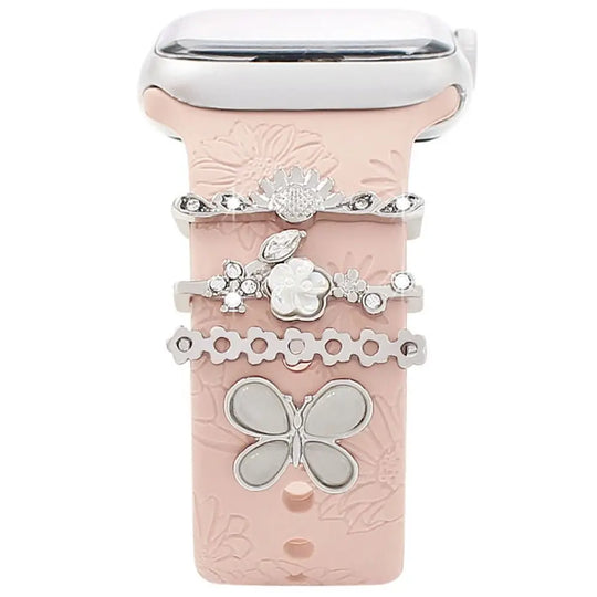 Decorative Metal Charms For Apple Watch Bands